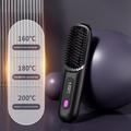 Trådløs glattekam med LCD-skærm og 3 temperaturindstillinger
