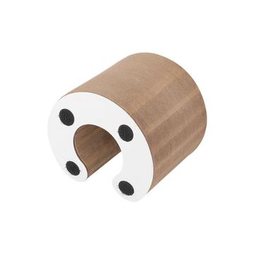 Bølgepapir interaktivt magisk orgel-kat-kradsebræt med klokke- og kloslibende legetøj