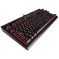 Corsair Gaming K63 mekanisk gamingtastatur - rødt lys - sort