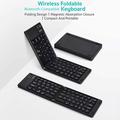 Coteci 64017 Sammenklappeligt Bluetooth-tastatur til Android, iOS og Windows - QWERTY - Sort