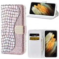 Croco Bling Series Samsung Galaxy S22 Ultra 5G Pung Cover