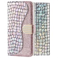 Croco Bling iPhone X / iPhone XS Pung