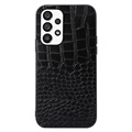 Krokodille Series Samsung Galaxy A23 5G Hybrid Cover - Sort