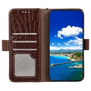 Nothing Phone (2) Crocodile Series Læderpung med RFID