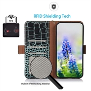 Samsung Galaxy S26 Ultra Crocodile Series Læderpung med RFID