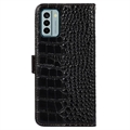 Crocodile Series Nokia G22 Læderpung med RFID