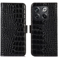 Crocodile Series OnePlus 10T/Ace Pro Læderpung med RFID