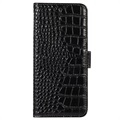 Crocodile Series iPhone 14 Læderpung med RFID