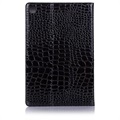 Samsung Galaxy Tab S5e Folio Cover - Krokodille - Sort