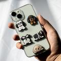 Sødt dekorativt 3D-klistermærkesæt - 5 stk. - Hund