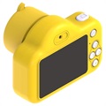 Cute Zoo Dual-Lens Børn Digitalkamera med 32GB Hukommelseskort - 20MP - And