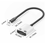 D0249 2-i-1 USB-C-adapter til AR-briller og spilkonsoller