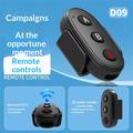 D09 Bluetooth-fjernbetjening med 3 knapper til DJI, GoPro, Insta360
