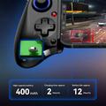 D11S Gamepad med køleventilator til telefon, tablet og Nintendo Switch – sort