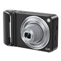 DC309X Mini Dual Lens Digital Camera med 32GB kort - Sort