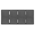 DE-60 60W sammenklappeligt solcellepanel og oplader til backpacking, vandreture og camping - sort