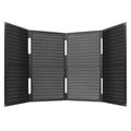 DE-60 60W sammenklappeligt solcellepanel og oplader til backpacking, vandreture og camping - sort