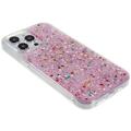 Dfans Starlight Shining iPhone 14 Pro Max Hybrid Cover - Pink