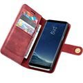 DG.Ming 2-in-1 Samsung Galaxy S8+ Læderpung - Rød