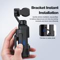 DJI Osmo Pocket 4 multifunktionelt magnetstativ - 1/4"-gevind - sort