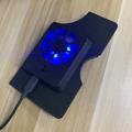 DOBE TNS-1136 Konsolventilator med blåt lys til Nintendo Switch OLED - Sort