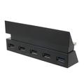 DOBE TP4-006 5-ports USB-hub til PS4-spilkonsol (1 x USB 3.0 + 4 x USB 2.0)