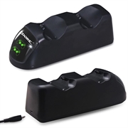 DOBE TP4-889 Charging Dock Dual Stand Charger Base til PS4 / PS4 Slim / PS4 Pro Dualshock Controller