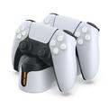 DOBE TP5-1501S til PS5 / PS5 DualSense Edge Controller Opladningsstativ Dual Gamepad Opladningsbase