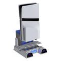 DOBE TP5-3532D Kølestativ og dobbelt controller-opladningsstation til Sony PlayStation 5 Slim/5 Pro