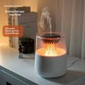 DP-160 Ultralydsbefugter med regndråbeeffekt/diffusor til æteriske olier - 320ml - hvid