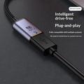 DP020 USB-C-hun til DisplayPort 1.4-han-adapter - 8K 60Hz