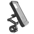 DS-MT3 Vandtæt smartphoneholder til cykel/motorcykel - sort
