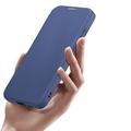 Samsung Galaxy S24 Dux Ducis Skin X Pro Ring Kickstand Cover med RFID - Kompatibel med MagSafe - Blå