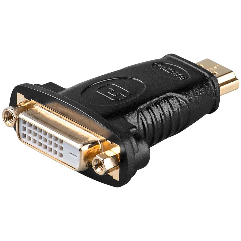 HDMI / adaptor i guld | Bedste