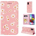 Daisy Pattern Samsung Galaxy A51 5G Pung - Pink
