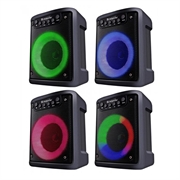 Defender Funky bærbar Bluetooth-højttaler 10W - Sort