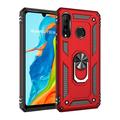 Huawei P30 Lite Defender Series Hybrid Cover - Rød