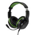 Deltaco GAM-128 Gaming-headset med ledning - sort/grøn