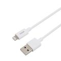 Deltaco USB 2.0 til Lightning-kabel - 1 m - hvid