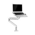 Desktop holder med Gasfjeder til monitor skærm op til 32" / Laptop 11-17" - Sølv