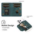 Aftagelig MagSafe-kortholder / RFID-blokerende pung - grøn