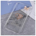 Diamantindretning iPhone 13 Pro Max TPU Cover - Hjerte