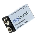 Digibuddy Genopladeligt 9V Batteri - 220mAh