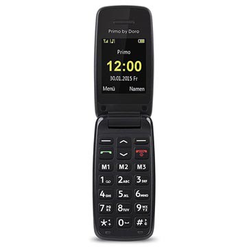 Doro Primo 401 - Bluetooth, FM Radio, 800mAh - Rød