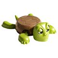 Dowmoo 3D Eyes - sjov skildpadde-underlag - grøn / brun