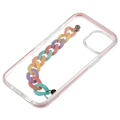 Dual-Color Series iPhone 14 TPU Cover - Farverig Rem