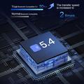 Dual Link 2-i-1 Bluetooth-lydadapter til fly, bil og hjem - sort