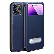 iPhone 16 Pro Max Dual View Flip læderetui