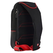 Ducati skuldertaske med justerbar skulderrem - Sort / Rød