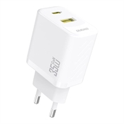 Dudao A27 MaxC 35W GaN-vægoplader - hvid
